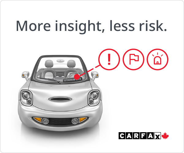 Vehicle showing fraud warning icons
